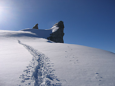 En haute montagne