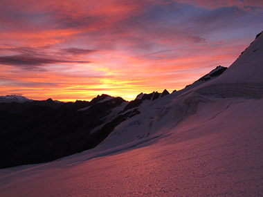 Salendo verso il Gran Paradiso