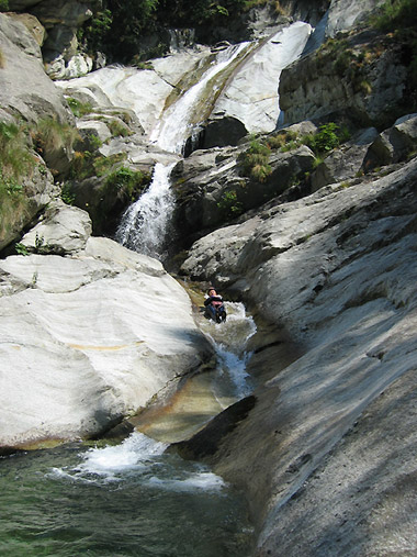 Canyoning in Valle d'Aosta