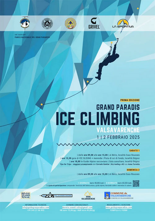Grand Paradis - Ice Climbing - Valsavarenche 1-2 Febbraio 2025